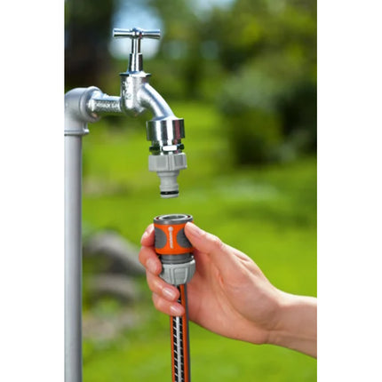 GARDENA 18215 RACCORDO RAPIDO TUBO MM13 (1/2") - MM15 (5/8")