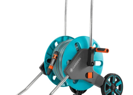 GARDENA 18512 SET CARRELLO AVVOLGITUBO CLEVERROLL M CON TUBO DA MT25