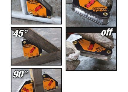 BETA  1860SQ SQUADRA MAGNETICA 45°/90° CON INTERRUTTORE(A2024)