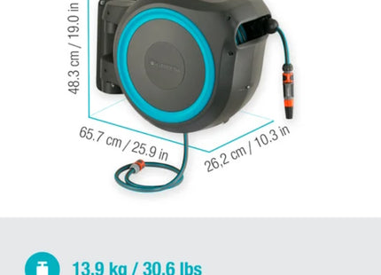 GARDENA 18630 AVVOLGITUBO A PARETE ROLL-UP XL 35 CON TUBO DA MT35