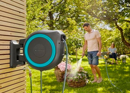 GARDENA 18630 AVVOLGITUBO A PARETE ROLL-UP XL 35 CON TUBO DA MT35