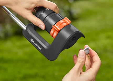 GARDENA 18700 IRRIGATORE DI SUPERFICIE OSCILLANTE AQUA S