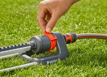GARDENA 18704 IRRIGATORE DI SUPERFICIE OSCILLANTE AQUA L
