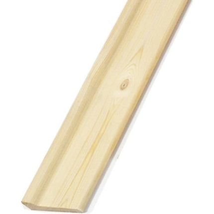 PIRCHER BATTISCOPA CON PIEDE PINO GREZZO MM14X70X2700