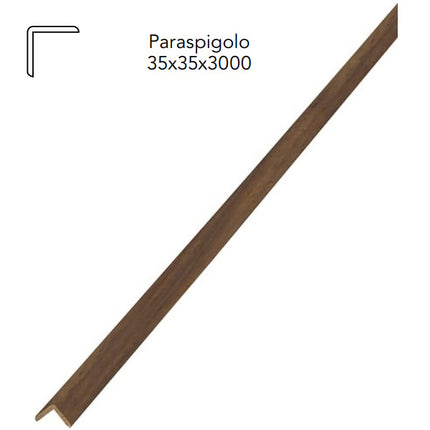 PIRCHER PARASPIGOLO LEGNO MASSELLO LUCIDATO NOCE