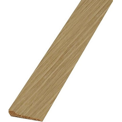 PIRCHER BATTISCOPA CON PIEDE IN LEGNO LUCIDATO ROVERE MM14X70X3000*