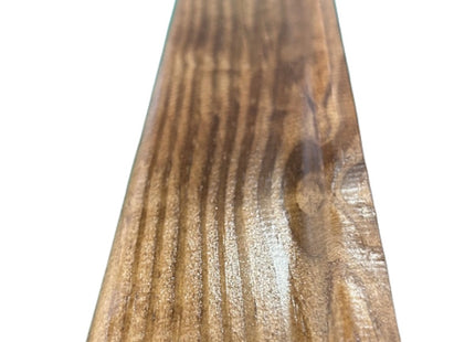 PIRCHER BATTISCOPA CON PIEDE IN LEGNO LUCIDATO CILIEGIO MM14X70X3000*