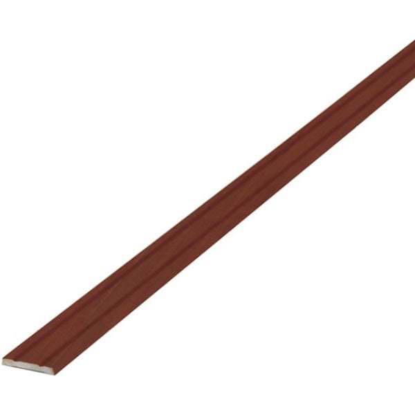 PIRCHER COPRIFILO 2 RIGHE IN LEGNO LUCIDATO MOGANO MM10X65X2500