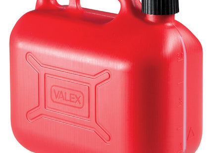 VALEX TANICA PER BENZINA CON TRAVASATORE FLESSIBILE IN POLIETILENE