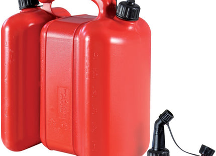 VALEX TANICA DOPPIA PER BENZINA E OLIO IN POLIPROPILENE LT6+3