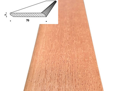 PIRCHER BATTISCOPA IN AYOUS MASSELLO RIVESTITO LISCIO CILIEGIO