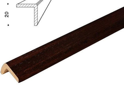 PIRCHER PARASPIGOLO IN AYOUS LISCIO NOCE MM20X20X3000