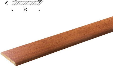 PIRCHER PIATTINA IN AYOUS LISCIA CILIEGIO MM 5X40X3000