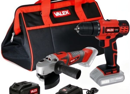VALEX KIT M-MPB-18V TRAPANO M-TA18 E SMERIGLIATRICE M-SMA18