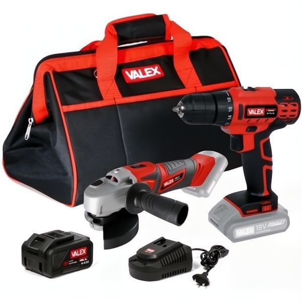 VALEX KIT M-MPB-18V TRAPANO M-TA18 E SMERIGLIATRICE M-SMA18