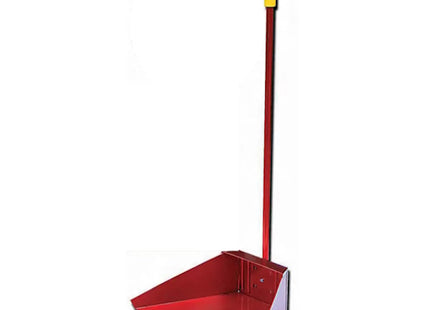 MASS ALZAIMMONDIZIA IN METALLO ROSSO MANICO IN FERRO CM35X25X70H