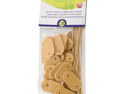 TENAX FASCETTE PER CANNICCI COLORE NATURALE MM150 CONF.DA PZ26