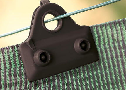 TENAX CLIPS PER RETE ART. CLIPS 50 CM 5 COLORE NERO CONF.DA PZ12