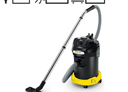 KARCHER ASPIRAPOLVERE/ASPIRACENERE AD 4 PREMIUM BIDONE DA LT17 600W