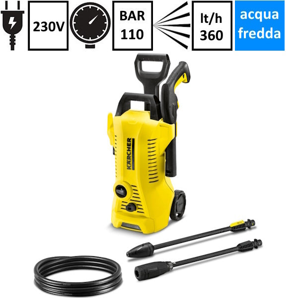 KARCHER IDROPULITRICE A FREDDO K2 PREMIUM POWER CONTROL BAR110 230V