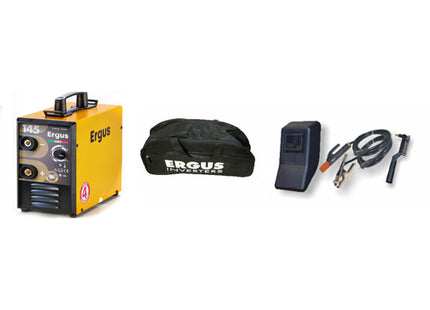 ERGUS SALDATRICE INVERTER MOD. EASY 145 + KIT ACCESSORI SALDATURA