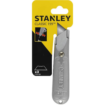 STANLEY COLTELLO CUTTER PROFESSIONALE IN LEGA DI ZINCO