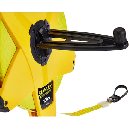 STANLEY ROTELLA METRICA POWERWINDER NASTRO FIBERGLASS MM12,7 MT100