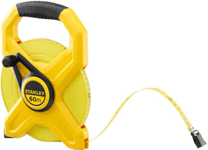 STANLEY ROTELLA METRICA TELAIO APERTO NASTRO FIBERGLASS MM12,7 MT60