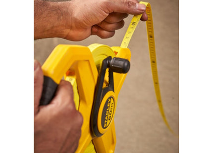 STANLEY ROTELLA METRICA TELAIO APERTO NASTRO FIBERGLASS MM12,7 MT60