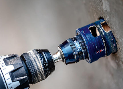 BOSCH ADATTATORE PER SEGHE A TAZZA D.MM14-210 CON PUNTA PILOTA