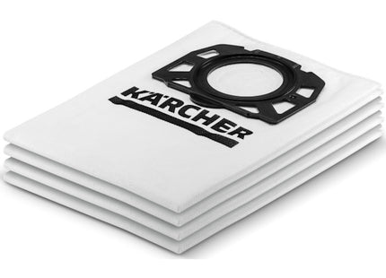 KARCHER SACCHETTI FILTRO PER ASPIRATORI IN VELLO CONF.PZ 4 SERIE WD