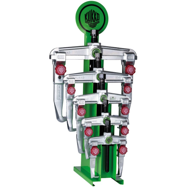 KUKKO SET DA 5 ESTRATTORI UNIVERSALI A 2 BRACCI CON SUPPORTO