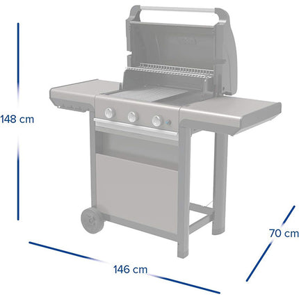 CAMPINGAZ BARBECUE A GAS MOD. 3 SERIES SELECT BLUE FLAME