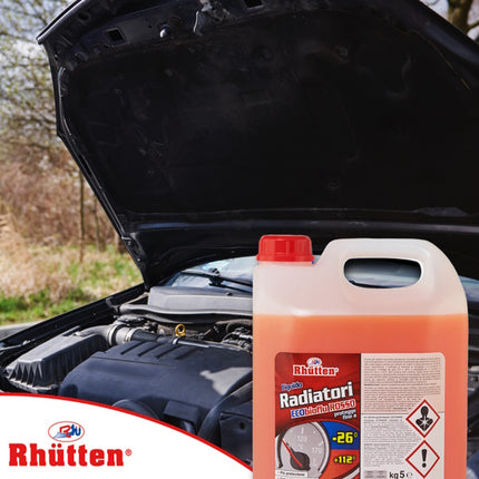 RHUTTEN LIQUIDO RADIATORI ROSSO -26° TANICA DA KG5