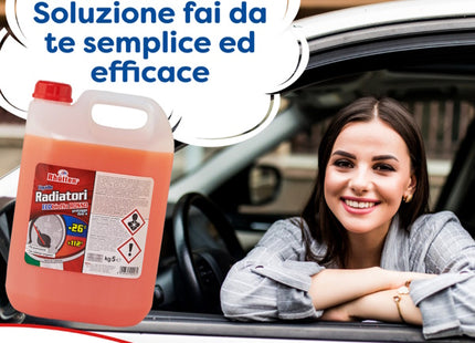 RHUTTEN LIQUIDO RADIATORI ROSSO -26° TANICA DA KG5