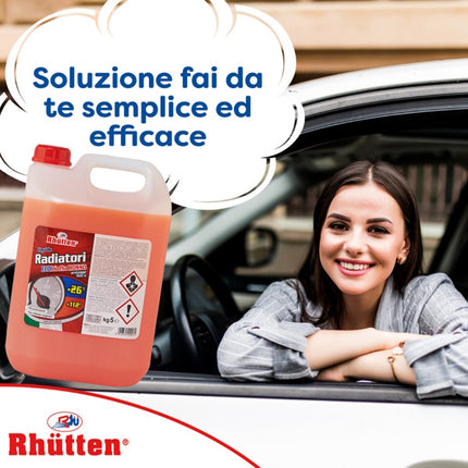 RHUTTEN LIQUIDO RADIATORI ROSSO -26° TANICA DA KG5
