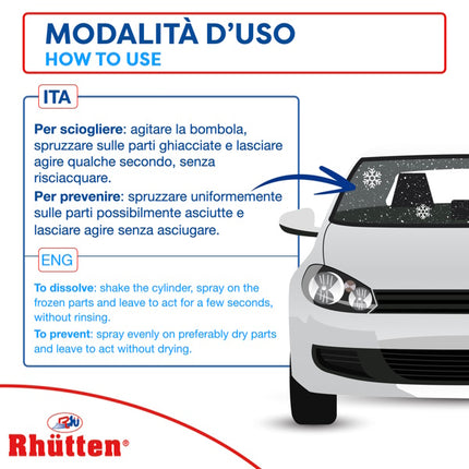 RHUTTEN ANTIGHIACCIO NO-FROST MAXI SPRAY ML400