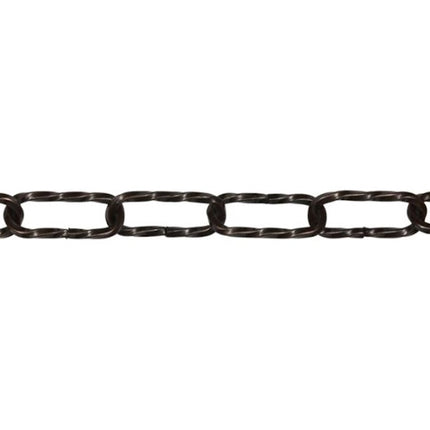 MINUTEX CATENA RITORTA FILO QUADRO IN ACCIAIO BRONZATO MOD. 202 D.MM3,5