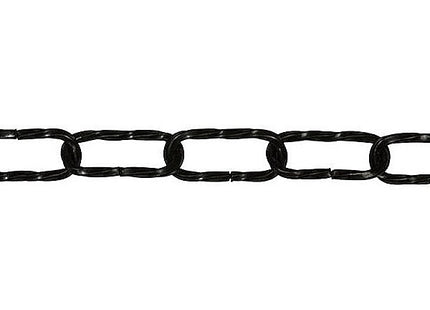 MINUTEX CATENA RITORTA FILO QUADRO IN ACCIAIO BRUNITO MOD. 202 D.MM3,5