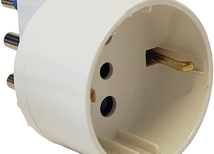 FAEG ADATTATORE CON SPINA 2P+T PRESA SCHUKO 2P+T 250V