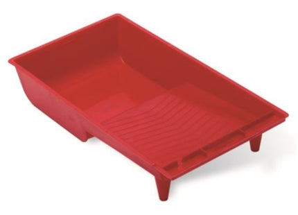 GAMMA PENNELLI VASCHETTA IN PLASTICA ANTISOLVENTE PICCOLA CM16X28 ROSSA