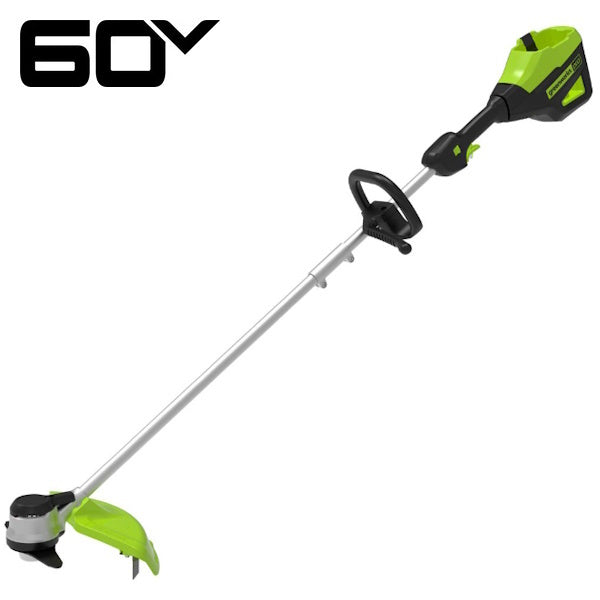 GREENWORKS DECESPUGLIATORE GD60BC 60V SENZA CARICABATTERIA E BATTERIA