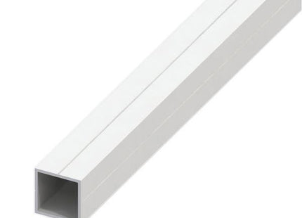 ALFER TUBO QUADRATO PVC BIANCO MM23,5X1,5 MT2,5