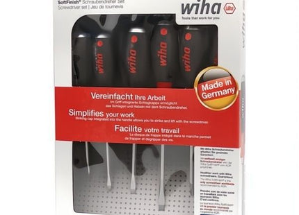 WIHA SERIE DI 6 GIRAVITI CON CALOTTA IN FERRO MOD. SOFTFINISH