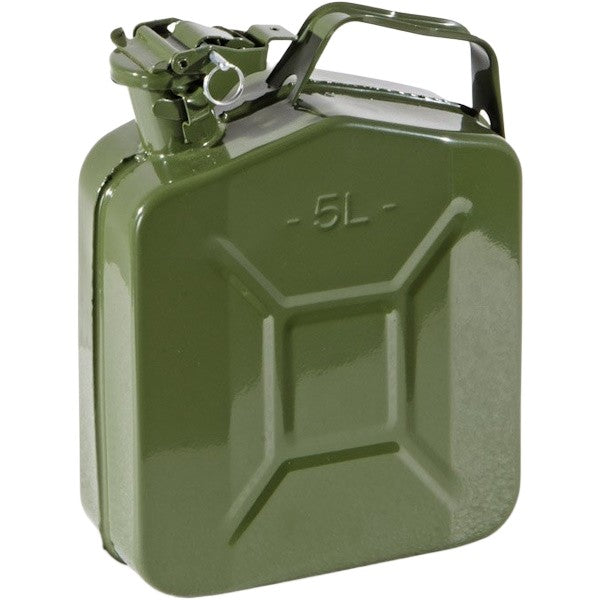 VERDELOOK TANICA IN METALLO PER CARBURANTE COLORE VERDE