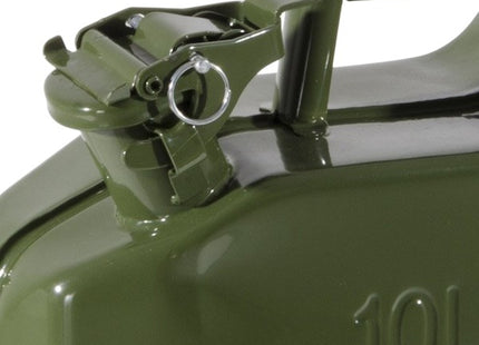 VERDELOOK TANICA IN METALLO PER CARBURANTE COLORE VERDE