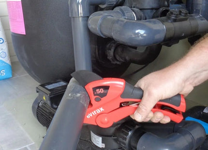 VIRAX TAGLIATUBI A CESOIA PER TUBI IN PLASTICA PC 42 D.MM 42