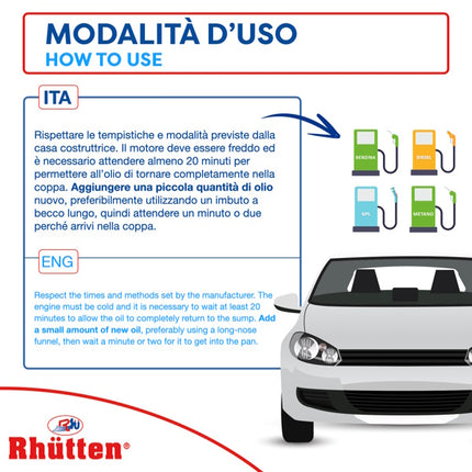 RHUTTEN OLIO MOTORE 4T 15W-40