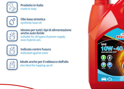 RHUTTEN OLIO MOTORE 4T 10W-40