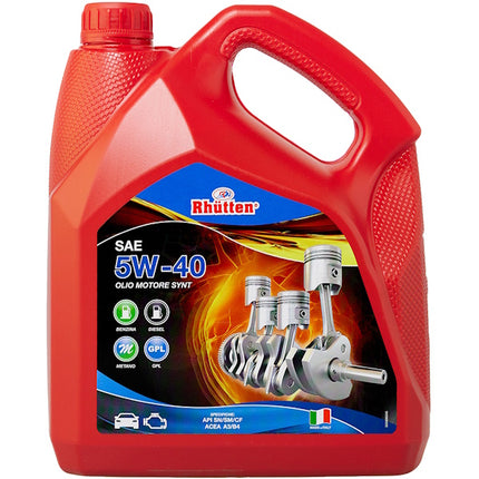 RHUTTEN OLIO MOTORE 4T  5W-40